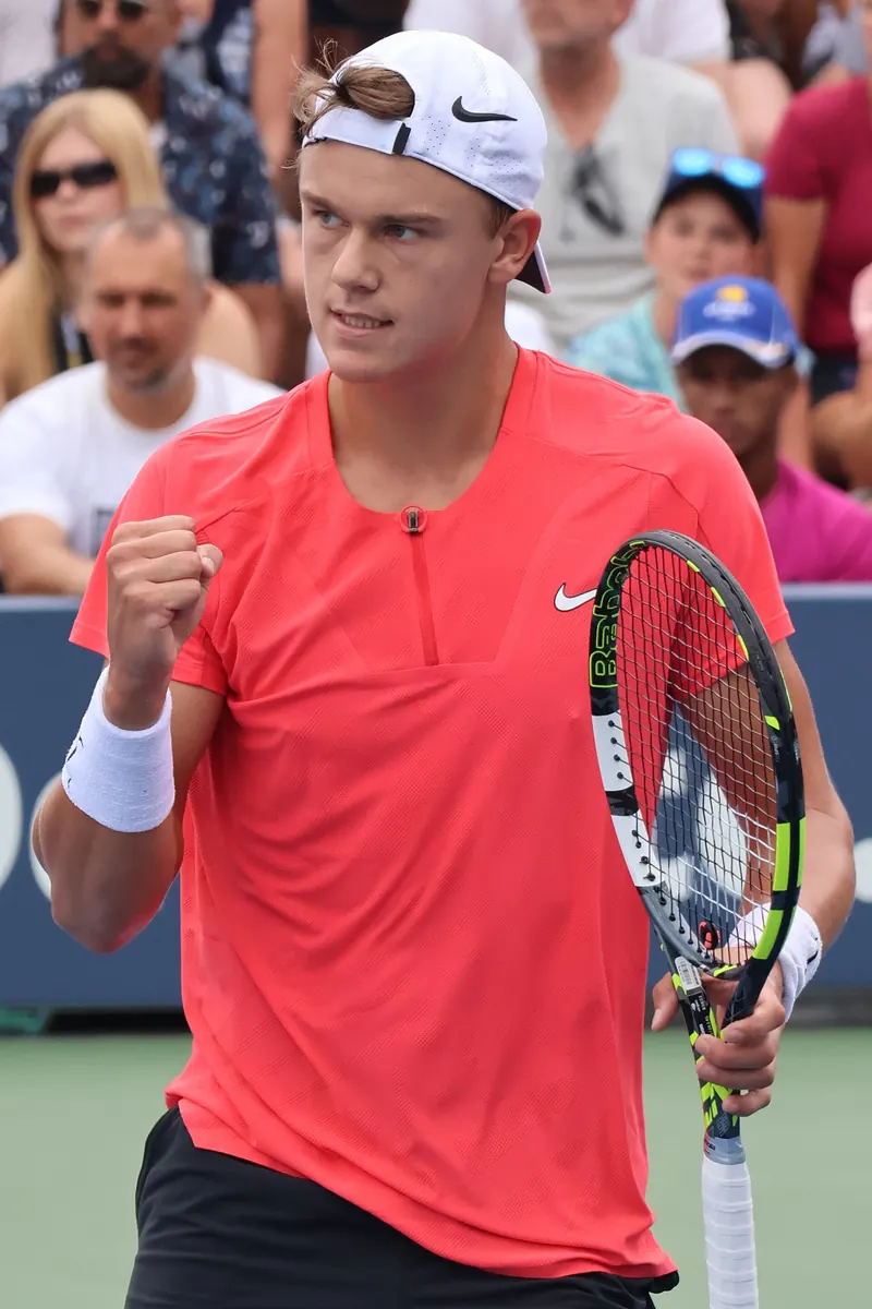Holger Rune knytter næven ved US Open 2023