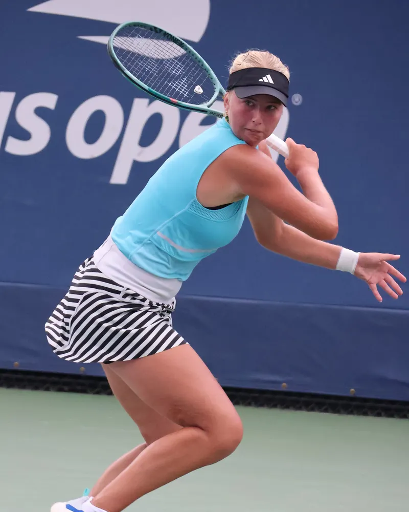 Clara Tauson ved US Open 2023